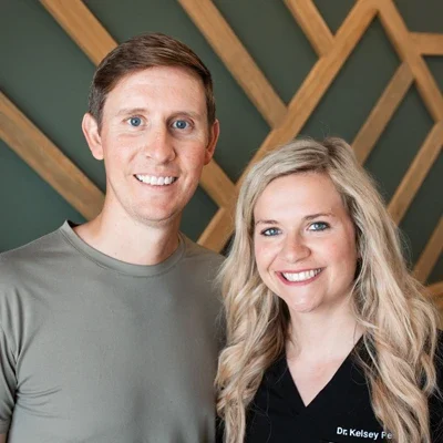 Kelsey Pettitt And Wade Pettitt smiling.